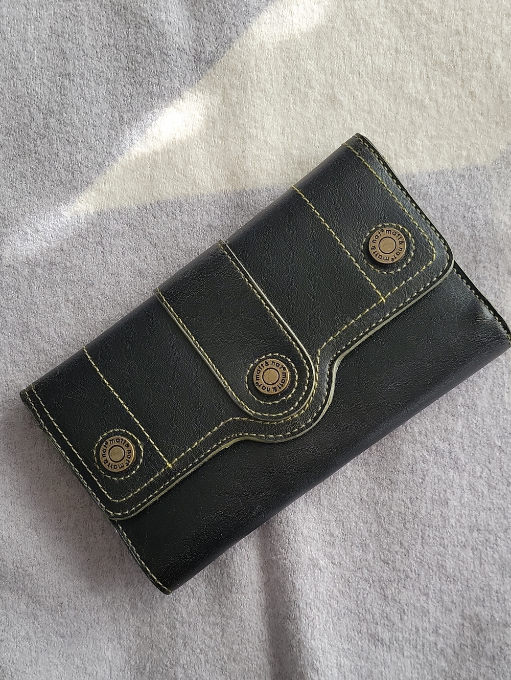 NEW!! Matt & Nat Black Wallet